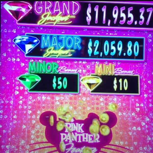 Scientific Games Pink Panther Mystical Fortunes Software